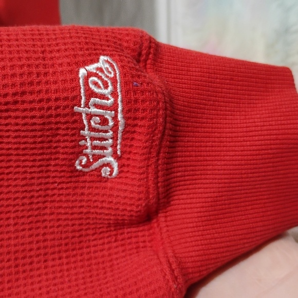 SALE! Philadelphia Phillies Stitches Zip Up Waffle/Fleece Lined Jacket W Hood - Picture 4 of 14